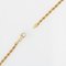 18 Karat Modern Yellow Gold Twisted Threads Chain, Image 12