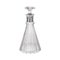 Large Art Deco Decanter in Silver and Glass 4