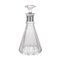 Large Art Deco Decanter in Silver and Glass, Image 2