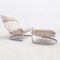 Mid-Century Lounge Chairs with Ottoman, Italy 1970s, Set of 2, Image 7