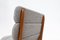 Contemporary Wood and Fabric Easy Chairs, Italy 9