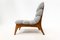 Contemporary Wood and Fabric Easy Chairs, Italy 7