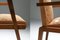 Mid-Century Modern Oak Armchairs by René Gabriel, France, 1950s, Image 11