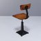 Industrial Stool from Singer, 1930s, Image 3