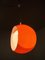 Lampada a sospensione Moon in vetro di Murano di Carlo Nason per Mazzega, anni '60, Immagine 5