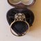18k Vintage Gänseblümchen Ring aus Gold und Silber mit Diamanten, 1910er 8
