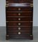 Military Campaign Mahogany Bookcase & Chest of Drawers from Harrods Kennedy 7