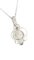 18 Karat White Gold Bell-Shaped Pendant Necklace with Diamonds, Image 3