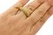 18 Karat Yellow Gold Band Ring with Diamonds 4
