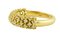 18 Karat Yellow Gold Band Ring with Diamonds 2