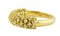 18 Karat Yellow Gold Band Ring with Diamonds, Image 2