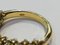 18 Karat Yellow Gold Band Ring with Diamonds, Image 6