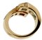 Vintage 14 Karat Gelbgold Ring mit Diamanten, Topasen und Granaten 4