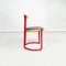 Italienische Mid-Century Stühle aus Metall, Leder & Holz von Tito Agnoli, 1950er, 5er Set 4
