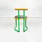 Italienische Mid-Century Stühle aus Metall, Leder & Holz von Tito Agnoli, 1950er, 7er Set 5