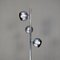 Italian Modern Steel 3-Light Floor Lamp, 1970s 12