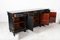 French Empire Revival Ebonised Sideboard in Marble 2