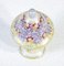 Painted Opaline Glass Jar with Lid, France 2