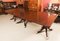 Antique George III Regency Dining Table and Chairs, 1800s, Set of 13, Image 5