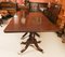 Antique George III Regency Dining Table and Chairs, 1800s, Set of 13 7