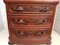 Antique Carved Mahogany Chest of Drawers 5