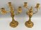 19th Century Napoleon III Bronze Candlesticks , Set of 2 4