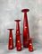 Vasen oder Kerzenhalter von Otto Keramik Germany, 5er Set 2