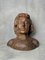 Busto femenino antiguo de madera tallada, Imagen 2