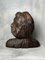 Antique Carved Wooden Female Bust, Image 4