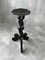 Vintage Brutalist Wrought Iron Candlestick, Image 2