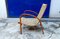 Cord and Beech Armchair, Italy, 1950s 4