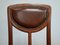Antique Chairs in Leather and Mahogany from Maison E. Diot, 1900, Set of 7 5