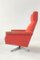 Swivel Red Armchairs by J. Smidek, Czechoslovakia, 1970s, Set of 2, Image 5