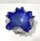 Vintage Ashtray in Blue Murano Glass 4