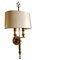 French Gilt Bronze Double Light Sconces, Set of 2 10