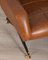 Vintage Lounge Chair in Brown Leather, 1970s 5