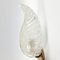Große Italienische Mid-Century Wandlampe aus Messing & Murano Glas von Barovier & Toso, 1950er 3
