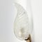 Large Mid-Century Italian Leaf Wall Light in Brass & Murano Glass from Barovier & Toso, 1950s 3