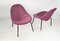 Shell Lounge Chairs by M. Navrátil, Czechoslovakia, 1960s, Set of 2 5