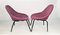 Shell Lounge Chairs by M. Navrátil, Czechoslovakia, 1960s, Set of 2 4