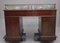 19th Century Walnut Pedestal Desk 6