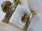 Regency Brass and Stainless Steel Wall Lights from B+M Leuchten, Germany, Set of 2, Image 7