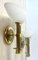 Regency Brass and Stainless Steel Wall Lights from B+M Leuchten, Germany, Set of 2, Image 6