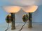 Lampade da parete Regency in ottone e acciaio inossidabile di B+M Leuchten, Germania, set di 2, Immagine 18