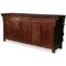 Large Painted Black Lacquer Sideboard 5