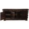 Large Painted Black Lacquer Sideboard 4