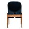 Modell 121 Esszimmerstühle aus Nussholz & Schwarzem Leder von Afra & Tobia Scarpa für Cassina, 1967 8er Set 10