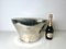 Secchiello per champagne grande Mid-Century placcato in argento di Champagne Piper Heidsieck, Immagine 2