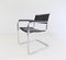 Sillas Cantilever S34 de cuero de Mart Stam para Thonet. Juego de 4, Imagen 19