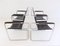 S34 Cantilever Chairs in Leather by Mart Stam for Thonet, Set of 4, Image 8